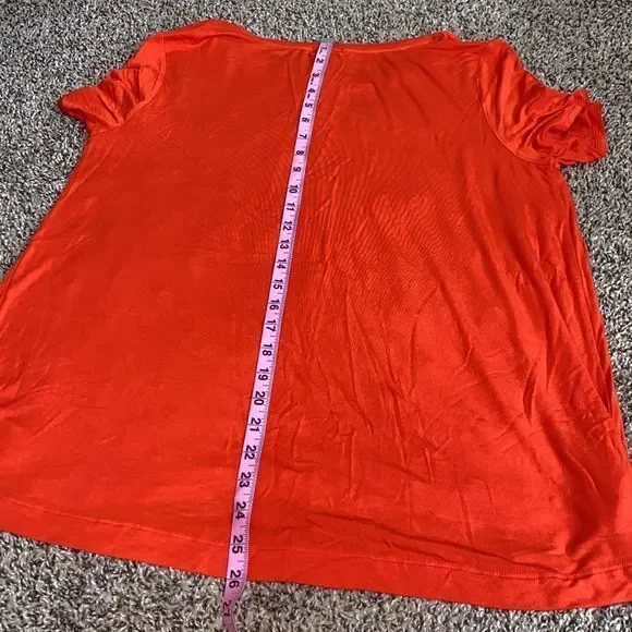 Old navy women’s large orange swing tee - Picture 6 of 6